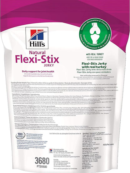 Hill's Natural Flexi-Stix Dog Treats, Turkey Jerky, 7.1 oz. Bag