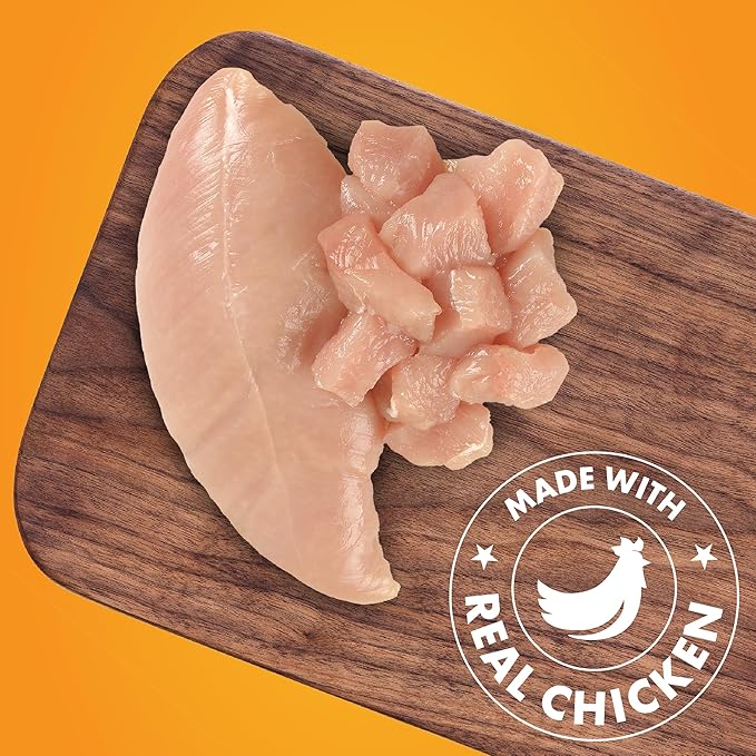 Pur Luv Chicken Jerky Dog Treats, Made with 100% Real Chicken Breast, 32 Ounces, Healthy, Easily Digestible, Long-Lasting, High Protein, Satisfies Dog's Urge to Chew