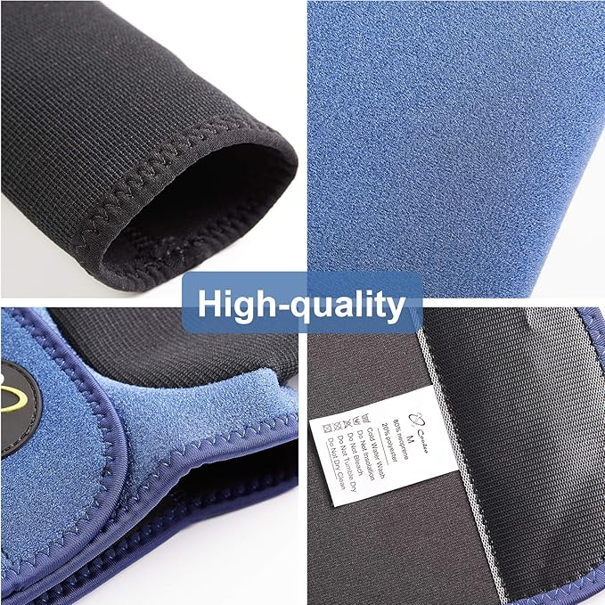 Coodeo Dog Recovery Suit, Cone Collar Alternative, Abrasion Resistant Dog Recovery Sleeve, Washable 2.5mm Thick and Waterproof, Pet Wounds Prevent Licking, Bite, Keep Dry（Blue，XL