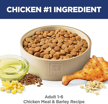 Hill's Science Diet Adult 1-6 Dry Dog Food, Chicken & Barley, 35 lb. Bag