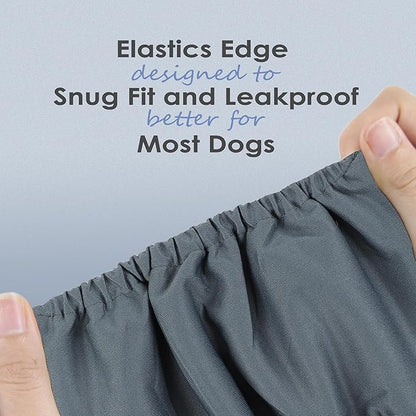 wegreeco Washable Male Dog Belly Band (Stylish Pattern)- Pack of 3 - Washable Male Dog Belly Wrap, Dog Diapers Male (Medium)