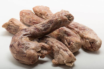 Fresh Is Best Duck Necks Freeze Dried Dog Treats – Raw Freeze Dried Cat Treats in Resealable Zipper Bag – High-Protein for Dogs & Cats – Made in The USA