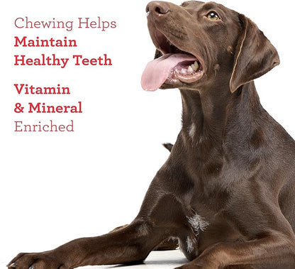 DreamBone RattleBall Small Chews, Rawhide-Free Chews for Dogs, with Real Chicken Treats Inside, 14 Count (Pack of 4)