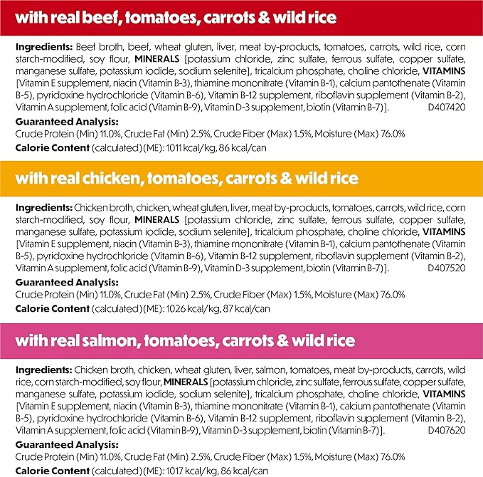 Purina Beneful Small Breed Wet Dog Food Variety Pack, IncrediBites - (2 Packs of 12) 3 oz. Cans
