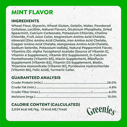 Greenies Anytime Bites Dog Treats, Mint Flavor, Dog Training Treats, 24 oz. Bag