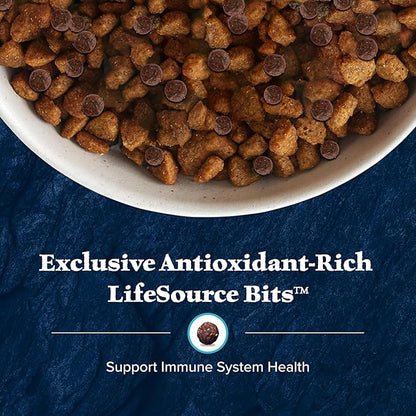 Blue Buffalo Wilderness Senior High Protein Dry Dog Food Wholesome Grains with Ingredients Chicken