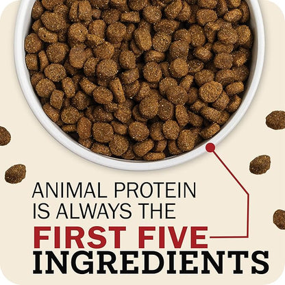 Redbarn Grain-Free Puppy Dry Dog Food Kibble - Beef & Lamb Recipe - Made in USA No Chicken Recipe with Functional Ingredients to Support Healthy Heart, Skin, Coat, Immunity & Digestion - 22lb