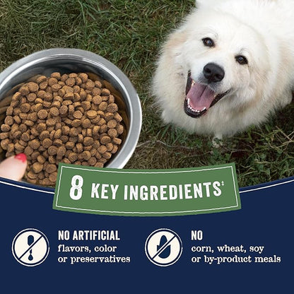 Canidae Pure Farm to Bowl Grass-Fed Beef & Barley Dry Dog Food, Adult, 4lb
