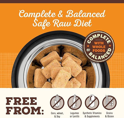 Primal Freeze Dried Raw Dog Food Nuggets, Beef, Complete & Balanced Meal, Also Use as Topper or Treat, Premium, Healthy, Grain Free, High Protein Raw Dog Food, 30 oz