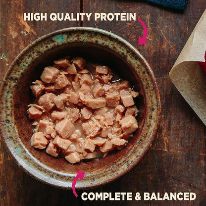 Wellness CORE Small Breed Mini Meals Chunky in Gravy Adult Wet Dog Food, Grain Free, Natural, Chicken and Tuna Dinner Recipe, 3 oz, Pack of 12 Pouches