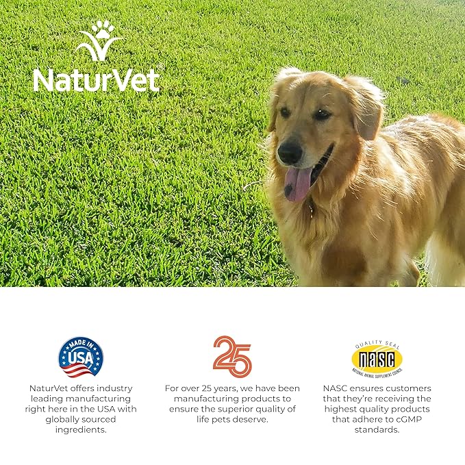 NaturVet GrassSaver| Biscuits for Dogs – Help Keep Grass Green, Rid Your Lawn of Yellow Patches Caused by Dog Urine| No More Yellow Spots| DL-Methionine – Peanut Butter Flavor – 22 oz
