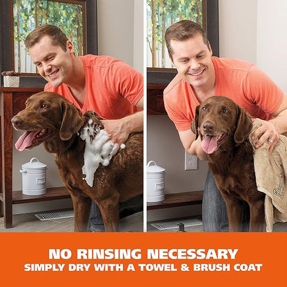 Wahl USA Pet Friendly Waterless No Rinse Shampoo for Animals – Lavender & Chamomile Scented - Cleaning,Conditioning,Detangling,& Moisturizing Shampoo for Dogs – 7.1 Oz - Model 820014A,(Pack of 2)