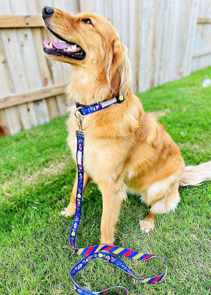 Lucky Love Dog - Adjustable Dog Collar with Easy Click Buckle for Small Dogs, Durable, & Comfortable for Male & Female Dogs, Pet Collar for Puppies & Adult Dogs - Mackey, Small