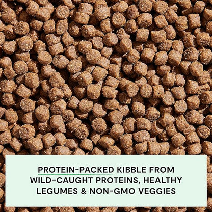 Open Farm, Grain-Free Dry Dog Food, Complete & Balanced Kibble, Sustainably & Ethically Sourced Ingredients, Non-GMO Veggies & Superfoods, Catch-of-The-Season Whitefish Recipe, 4lb Bag